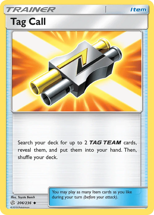 Tag Call (206/236) [Sun & Moon: Cosmic Eclipse] - for just $0.15! 