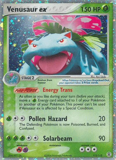 Venusaur ex (112/112) [EX: FireRed & LeafGreen] - for just $116! 