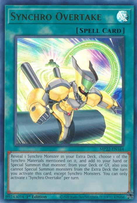 Synchro Overtake [MP22-EN164] Ultra Rare - for just $0.30! 