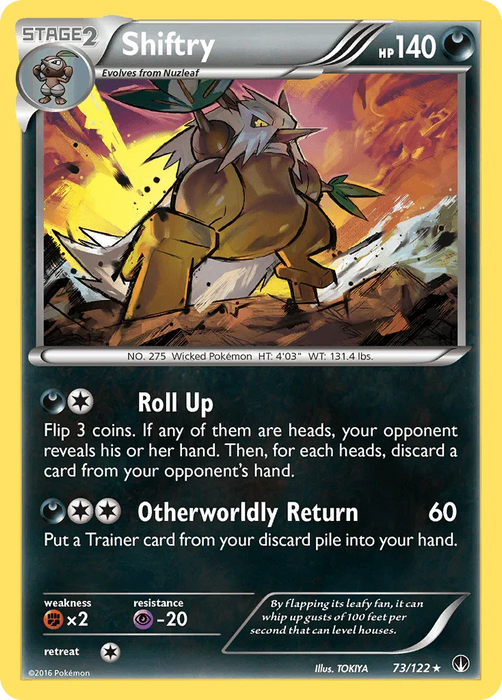 Shiftry (73/122) [XY: BREAKpoint] - for just $0.10! 