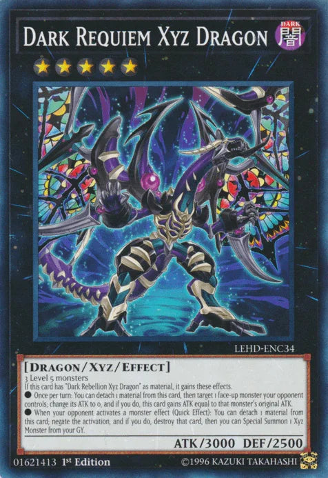 Dark Requiem Xyz Dragon [LEHD-ENC34] Common - for just $0.15! 