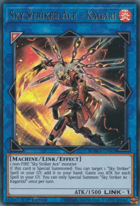 Sky Striker Ace - Kagari [MAMA-EN005] Ultra Rare - for just $0.55! 