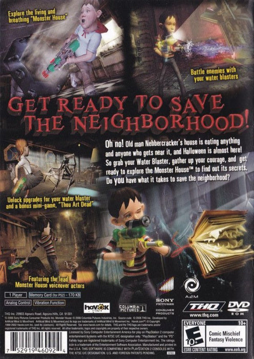 Monster House – PlayStation 2 (PS2) - for just $10.99! 