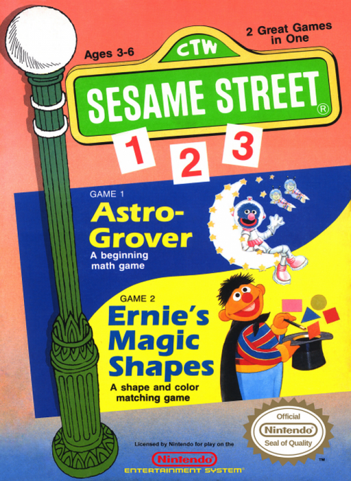 Sesame Street 123 – Nintendo Entertainment System (NES) - for just $2.99! 
