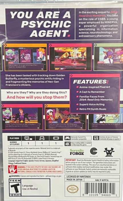 Read Only Memories: Neurodiver – Nintendo Switch (NS) - for just $23.99! 