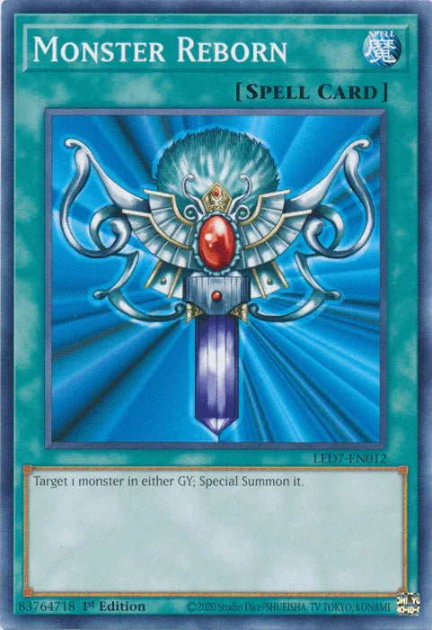 Monster Reborn [LED7-EN012] Common - for just $0.10! 