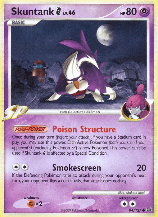 Skuntank G (94/127) [Platinum: Base Set] - for just $0.15! 