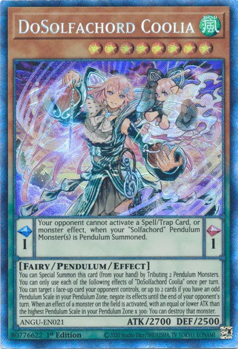 DoSolfachord Coolia (Collector's Rare) [ANGU-EN021] Collector's Rare - for just $7.70! 