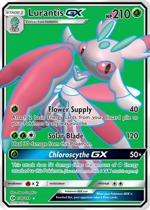 Lurantis GX (138/149) [Sun & Moon: Base Set] - for just $1.30! 