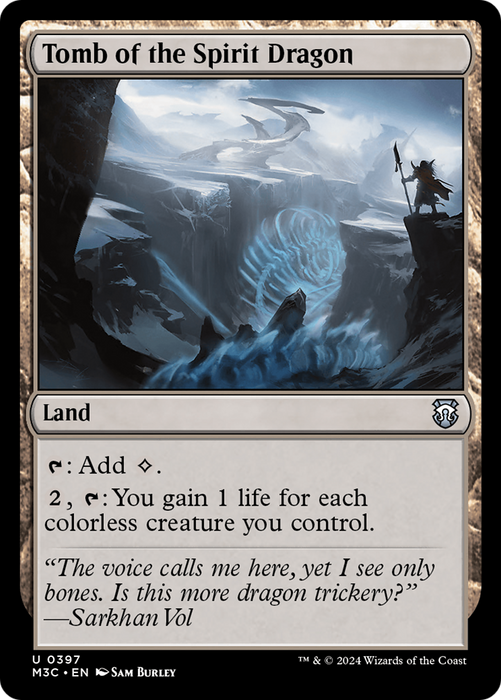 Tomb of the Spirit Dragon (M3C-397) - Modern Horizons 3 Commander - for just $0.11! 