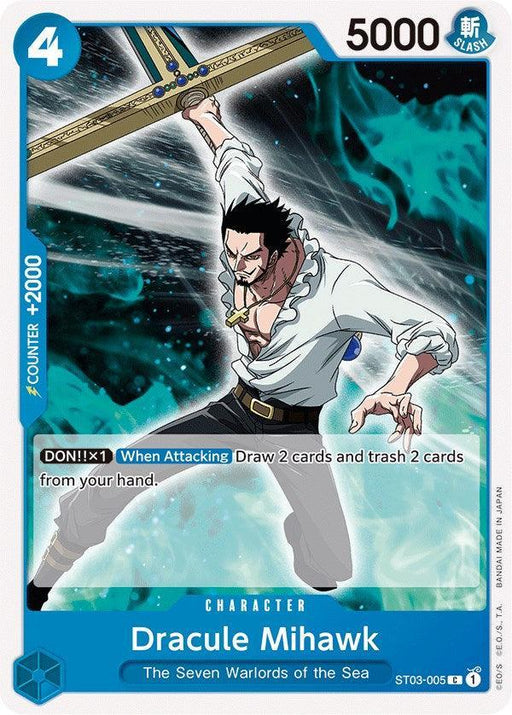 Dracule Mihawk [Starter Deck: The Seven Warlords of The Sea] - for just $0.10! 
