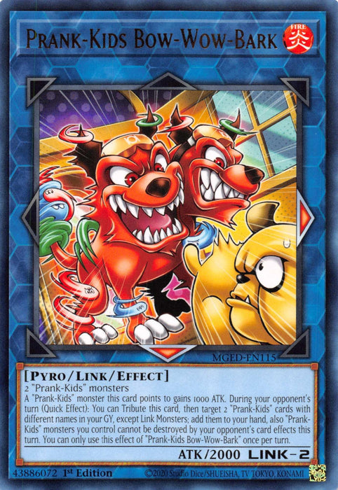 Prank-Kids Bow-Wow-Bark [MGED-EN115] Rare - for just $0.10! 