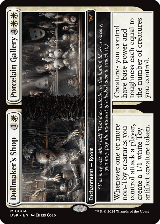 Dollmaker's Shop // Porcelain Gallery (DSK-004) - Duskmourn: House of Horror - for just $1.35! 