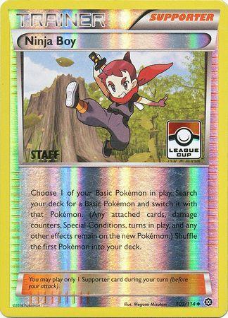 Ninja Boy (103/114) (League Promo Staff) [XY: Steam Siege] - for just $16! 