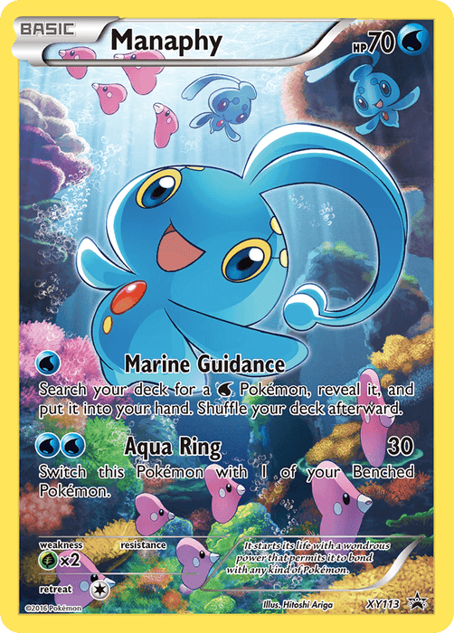 Manaphy (XY113) [XY: Black Star Promos] - for just $12.75! 