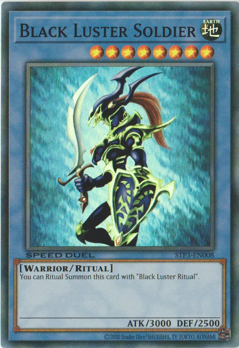 Black Luster Soldier [STP3-EN008] Super Rare - for just $1.50! 