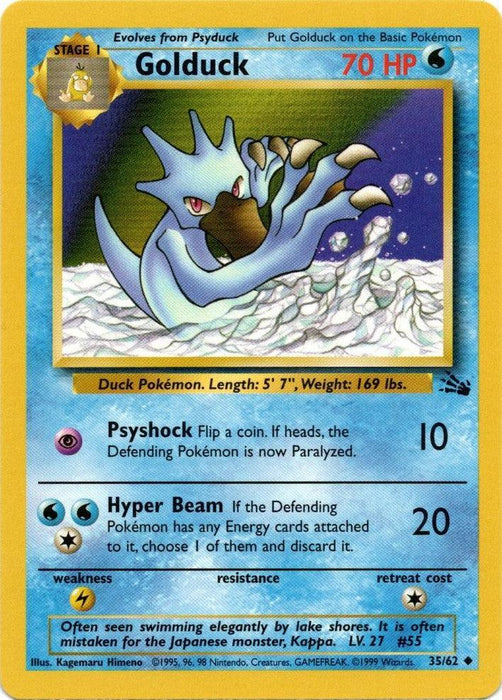 Golduck (35/62) [Fossil Unlimited] - for just $0.45! 