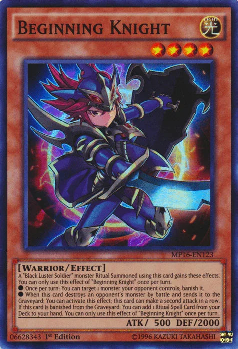 Beginning Knight [MP16-EN123] Super Rare - for just $0.90! 