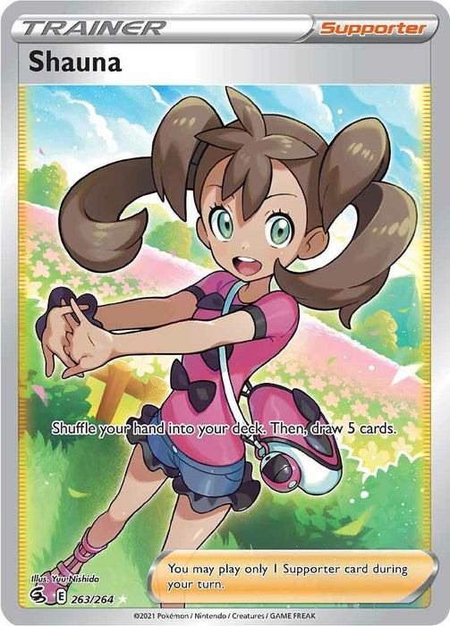 Shauna (263/264) [Sword & Shield: Fusion Strike] - for just $1.55! 