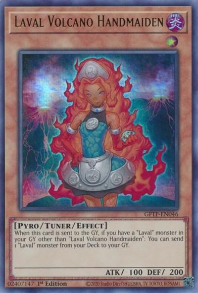 Laval Volcano Handmaiden [GFTP-EN046] Ultra Rare - for just $0.10! 
