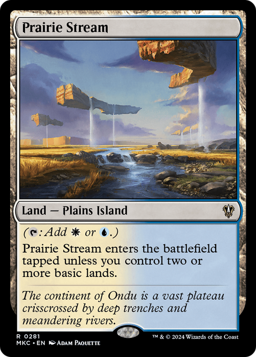 Prairie Stream (MKC-281) - Murders at Karlov Manor Commander - for just $0.08! 