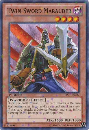 Twin-Sword Marauder [BP01-EN207] Starfoil Rare - for just $0.10! 