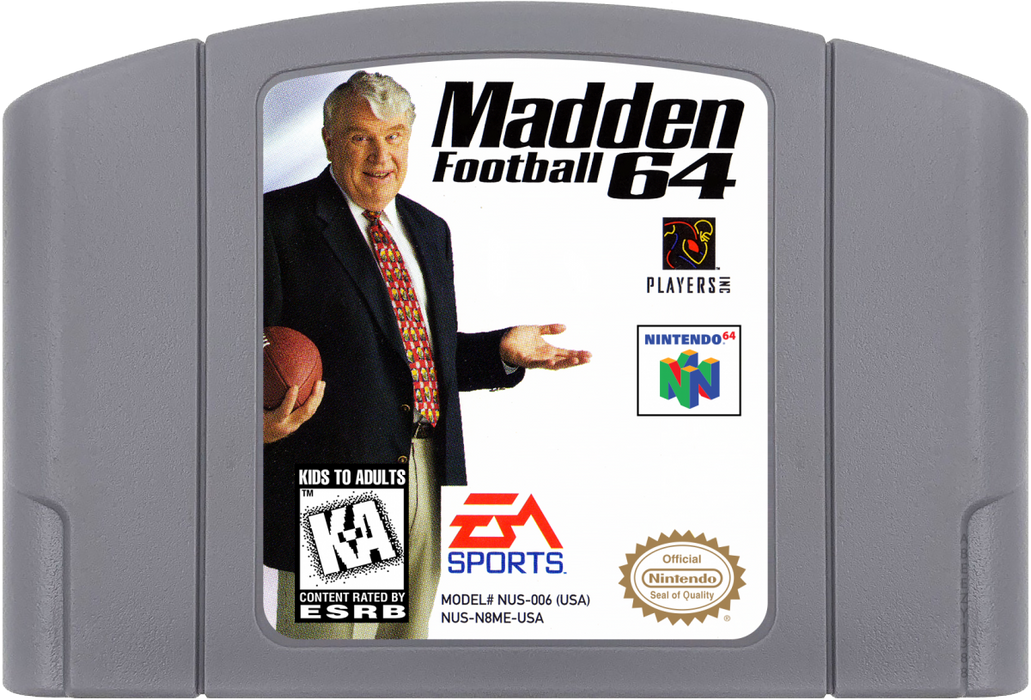 Madden NFL Football 64 – Nintendo 64 (N64) - for just $4.99! 
