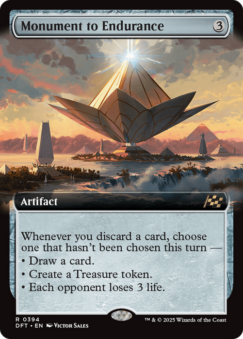 Monument to Endurance (DFT-394) - Aetherdrift: (Extended Art) - for just $4.86! 