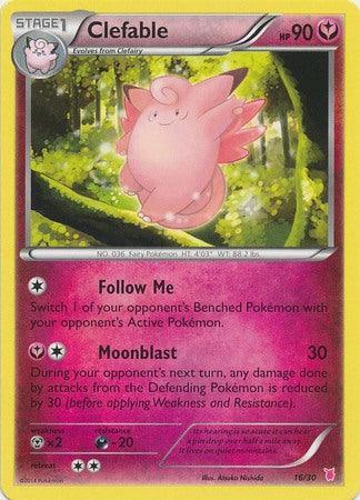 Clefable (16/30) [XY: Trainer Kit 1 - Wigglytuff] - for just $1.30! 