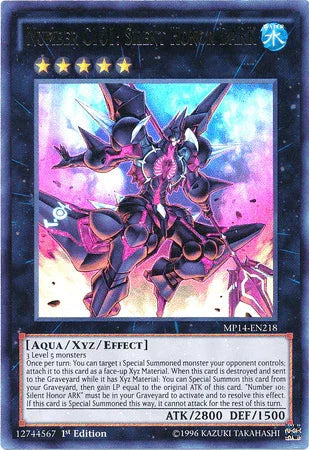 Number C101: Silent Honor DARK [MP14-EN218] Ultra Rare - for just $0.60! 