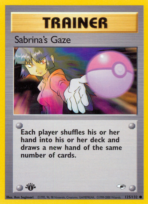 Sabrina's Gaze (125/132) [Gym Heroes 1st Edition] - Just $0.30! Shop now at Retro Gaming of Denver