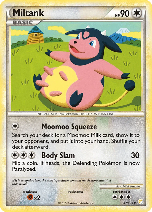 Miltank (47/123) [HeartGold & SoulSilver: Base Set] - for just $1.20! 