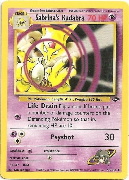 Sabrina's Kadabra (58/132) [Gym Challenge Unlimited] - for just $2! 