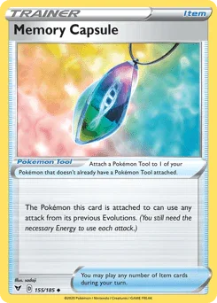 Memory Capsule (155/185) [Sword & Shield: Vivid Voltage] - for just $0.10! 
