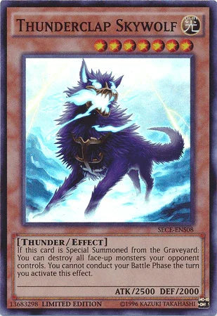 Thunderclap Skywolf [SECE-ENS08] Super Rare - for just $0.40! 