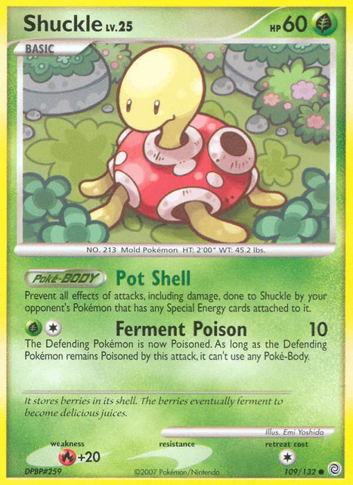 Shuckle (109/132) [Diamond & Pearl: Secret Wonders] - for just $0.70! 