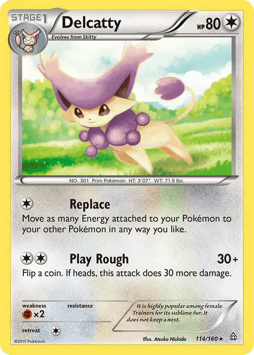 Delcatty (114/160) [XY: Primal Clash] - for just $0.20! 