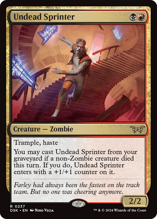 Undead Sprinter (DSK-237) - Duskmourn: House of Horror - for just $0.08! 