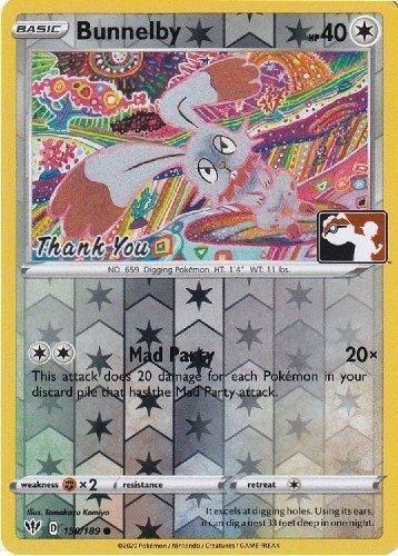 Bunnelby (150/189) (Thank You Promo) [Sword & Shield: Darkness Ablaze] - for just $5.25! 