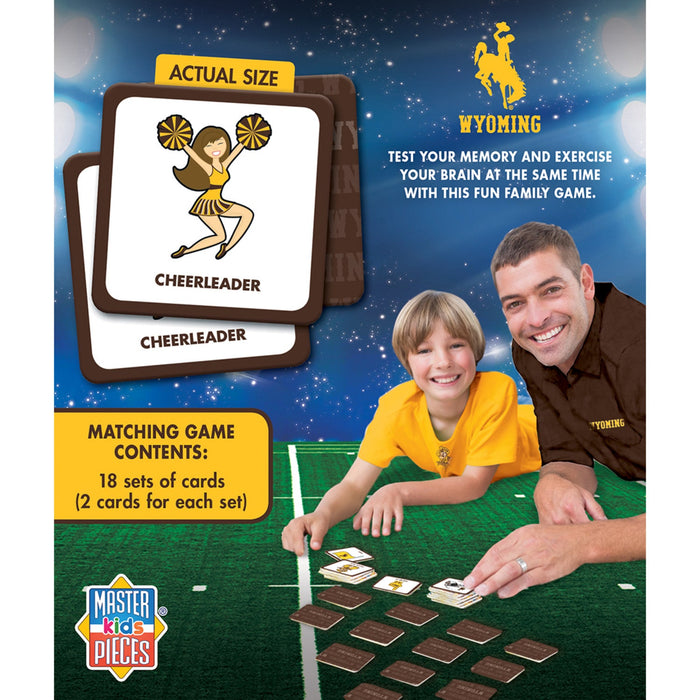 Wyoming Cowboys Matching Game - Just $7.79! Shop now at Retro Gaming of Denver