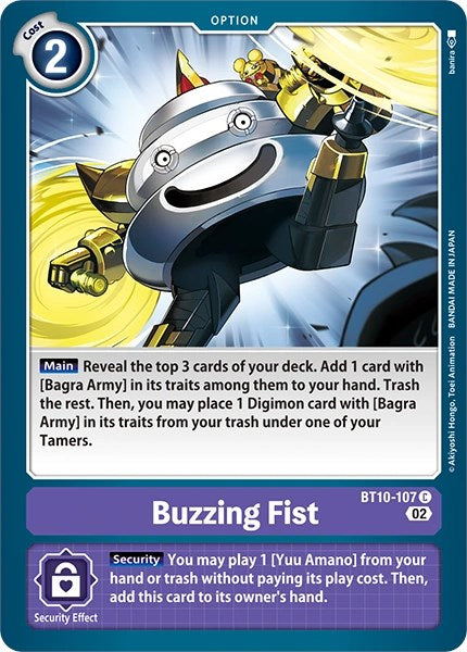 Buzzing Fist [BT10-107] [Revision Pack Cards] - Just $0.09! Shop now at Retro Gaming of Denver