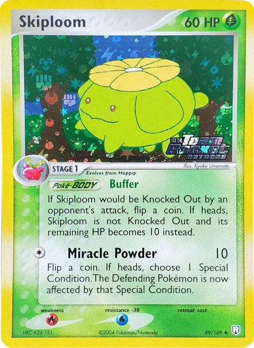 Skiploom (49/109) (Stamped) [EX: Team Rocket Returns] - for just $13.20! 