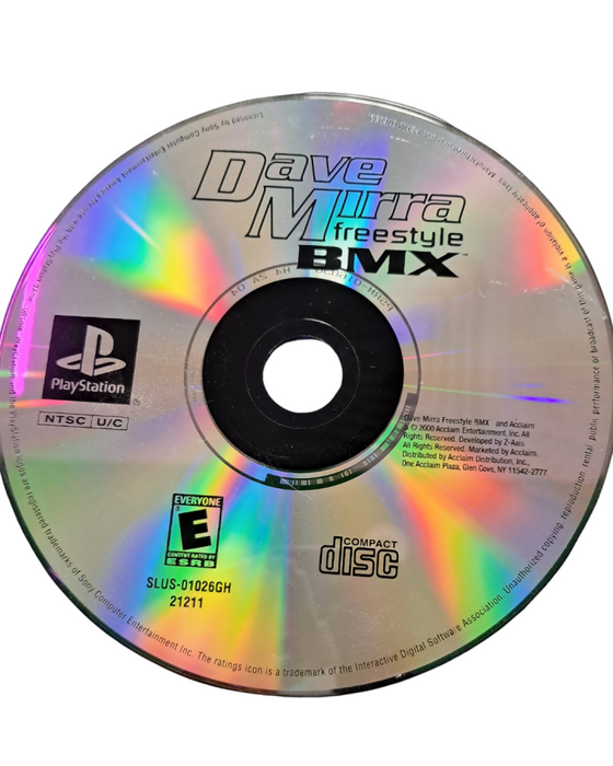 Dave Mirra Freestyle BMX [Greatest Hits] – PlayStation 1 (PS1) - for just $5.99! 