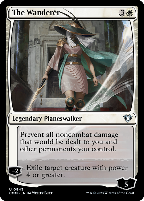 The Wanderer (CMM-843) - Commander Masters - for just $0.08! 