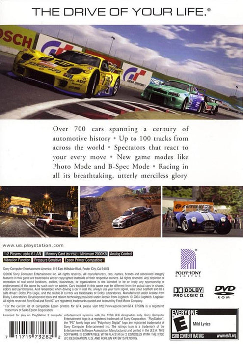 Gran Turismo 4 [Greatest Hits] – PlayStation 2 (PS2) - for just $0! 