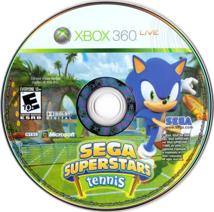 Sega Superstars Tennis – Xbox 360 (X360) - for just $0! 