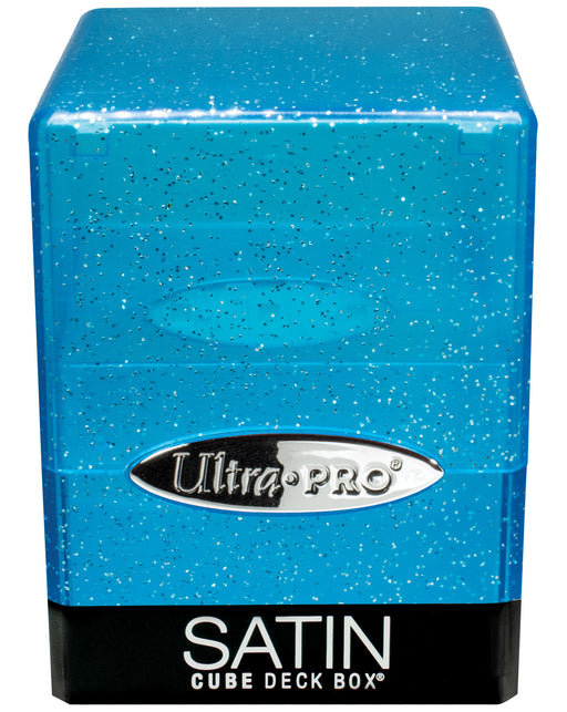 Ultra PRO: Satin Cube - Glitter Blue - for just $0! 