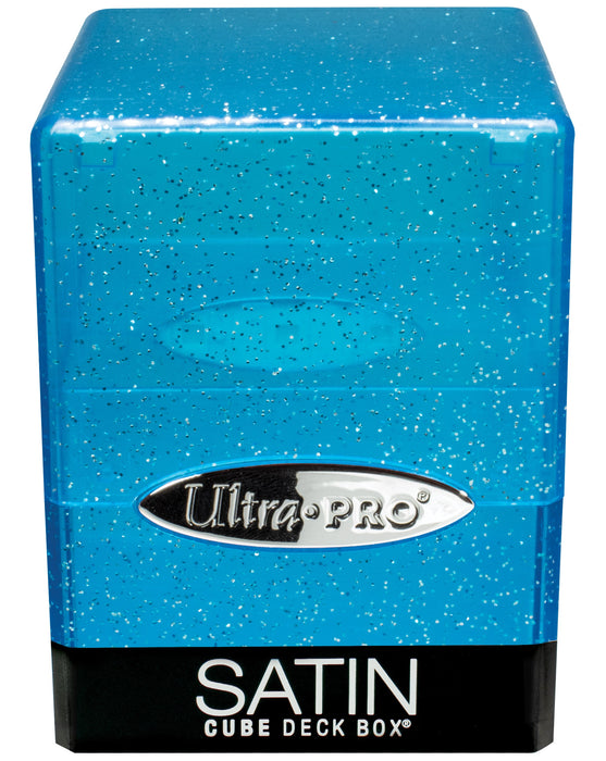 Ultra PRO: Satin Cube - Glitter Blue - for just $0! 