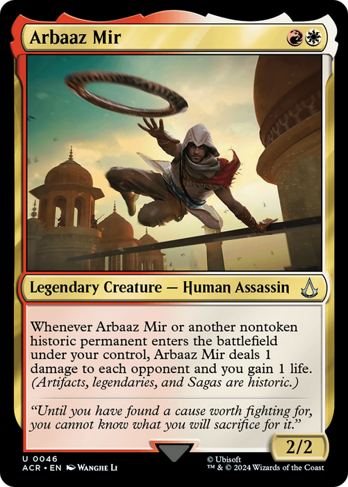 Arbaaz Mir (ACR-046) - Assassin's Creed - for just $0.08! 