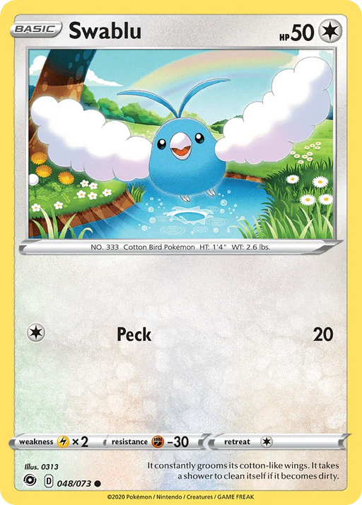 Swablu (048/073) [Sword & Shield: Champion's Path] - for just $0.10! 